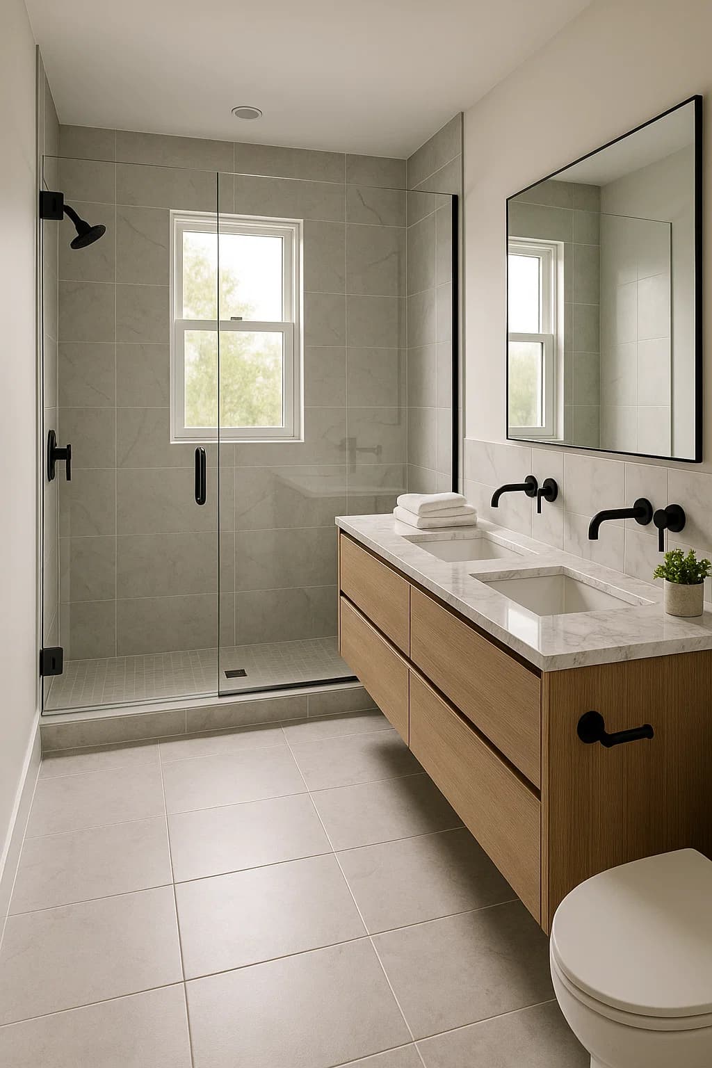 Luxury bathroom renovation services Modern bathroom remodeling